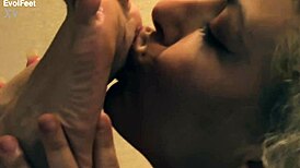 if you lick my feet, we'll have fun