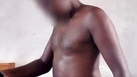 Mature Black Male Pounds Step Sister Raw Doggystyle After Oily Ass Massage