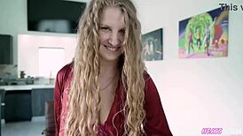 Step daughter asks stepdad taboo question