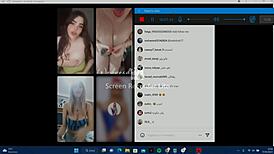 These blonde whores with big tits and asses strip naked to moan and fuck horny on instagram