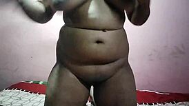 Bhabhi's ass fucked with spit for first time