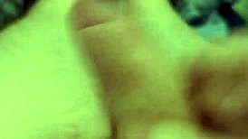 He says, 'I'm going to masturbate quickly with my big cock'