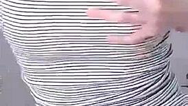 한국 미녀 솔로 타임 즐김