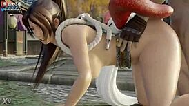 mai and kasumi in intriguing 3d hentai.