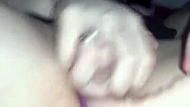 girlfriend plays with dildo