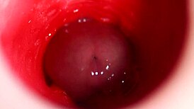 Wow, filled the camera with cum in the best internal anal cumshot in 4K!