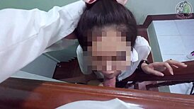 Thai Teen Slut Gives POV Blowjob In 4K Cosplay