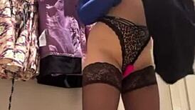 Blowjob in public with bbw pornstar