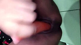 Salada Safadinha Brincando Com A Cenoura Na Bucetinha