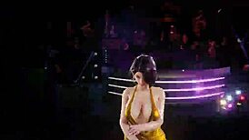 Hot girl twerks intensely on big cock