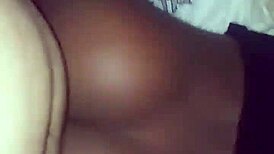 Black Couple Delivers Intense Backshots in Doggystyle Position