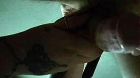 Intense prostate fingering explodes in cumshot!