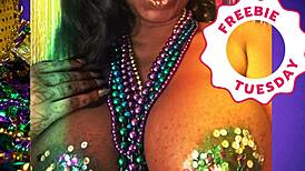 Porn Star Jessica Grabbit At Mardi Gras Event