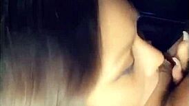 Quarantine stepmom sucks my big cock during chill