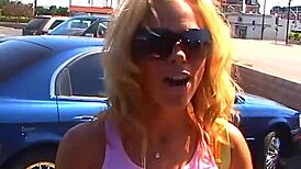 블론드 엄마 케일라 신즈 유혹