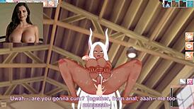 Coneja from My Hero Academy in Gym Clothes Reaches Multiorgasmos in Chapter 2