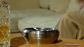 Lea Feels So Desperate for Cash She Submits to Domination in Lingerie and Stockings