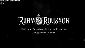 20 second countdown premature ejaculation training with ruby rousson