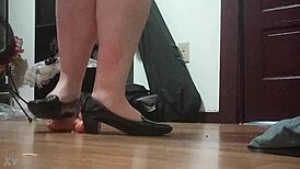 Crushing A Cock With Heels