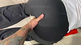 Secretary Slut Gets Her Paid Off Before Going Home