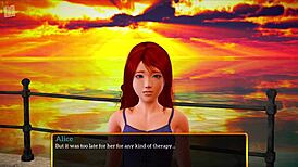 عائلتي الجديدة 425 لعبة فتاة حمراء 18+