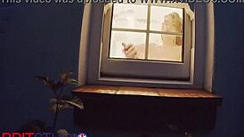 you watch your neighbour strip naked in the bathroom shower