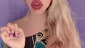 goddess mistress in domination fetish session 😈