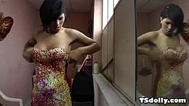 busty latina tranny jessica versace with monster cock