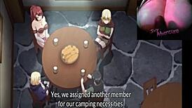 The Lucky Guy Summons Hotties For Fucking In Costumes!