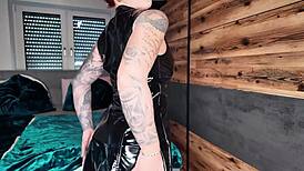 Tits in food fetish play