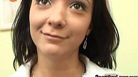 Speculum Babe Explores With Dildo Before Revealing Insides