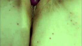 Young Girl Intensely Masturbates With Vibrator, Getting All Wet And Horny