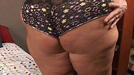 Feeling intense pleasure in SBBW pussy fucking