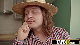 five hung studs pound my wife's tight ass