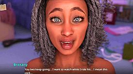 keyana struggles to hold back her orgasm in this erotic game.