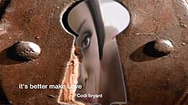 Detailed Tribute To Brunette Housewife Codi Bryant With Music And Softcore Scenes