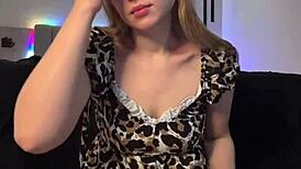 Masturbate Tight Pussy After Shower With Big Natural Tits And Shaved Pussy