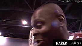 Sucking Multiple 12 Inch Dicks Outside In Broad Daylight