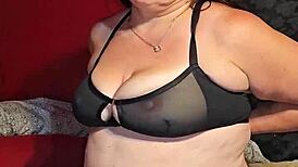 Milf Shakes Her Big Thong Ass