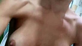 Paloma Veiga shows her beautiful 24cm cock