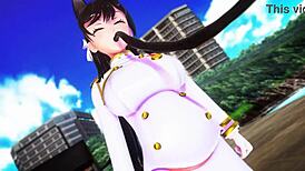 Femdom Mistress Inflates Submissive Girl Like a Balloon in Bizarre Fetish Scene