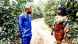 African black stud gives me a quick trip through my black bush