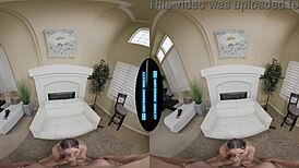 Your wife doesn't have double Ds like me. Fucking the babysitter in VR!