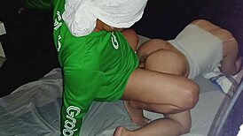 This hot Asian chubby pregnant Pinay is having sex in the hotel part 5 😍