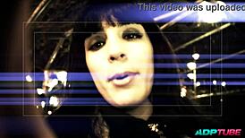 Licking vagina and assplay leads to squirting in doggystyle on the street.