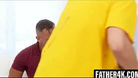 Stepdad finds a copy of his wife and goes extreme for her!