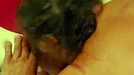 foreplay with spooning and ass masturbation