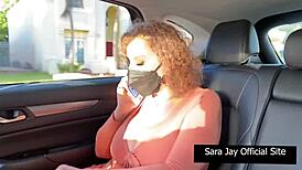 sneaky sara jay enjoys the big cock monster mazee b opening their hole