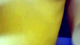 super hot russian girlfriend masturbates her pussy on webcam in high definition.