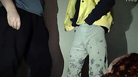 my stepmom likes to watch me masturbate before we have sex